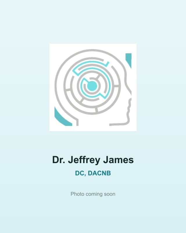 Dr. Jeffrey James, DC, DACNB